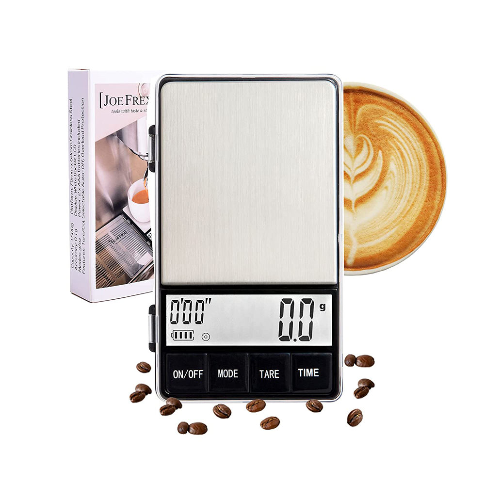 JoeFrex digitale Barista Kaffeewaage mit Timer