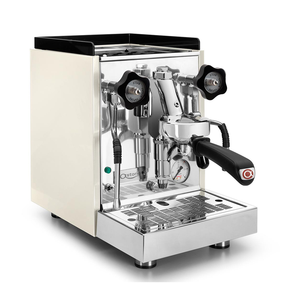 Astoria Loft -  2-Kreis Espresso Kaffeemaschine Inox/Weiß