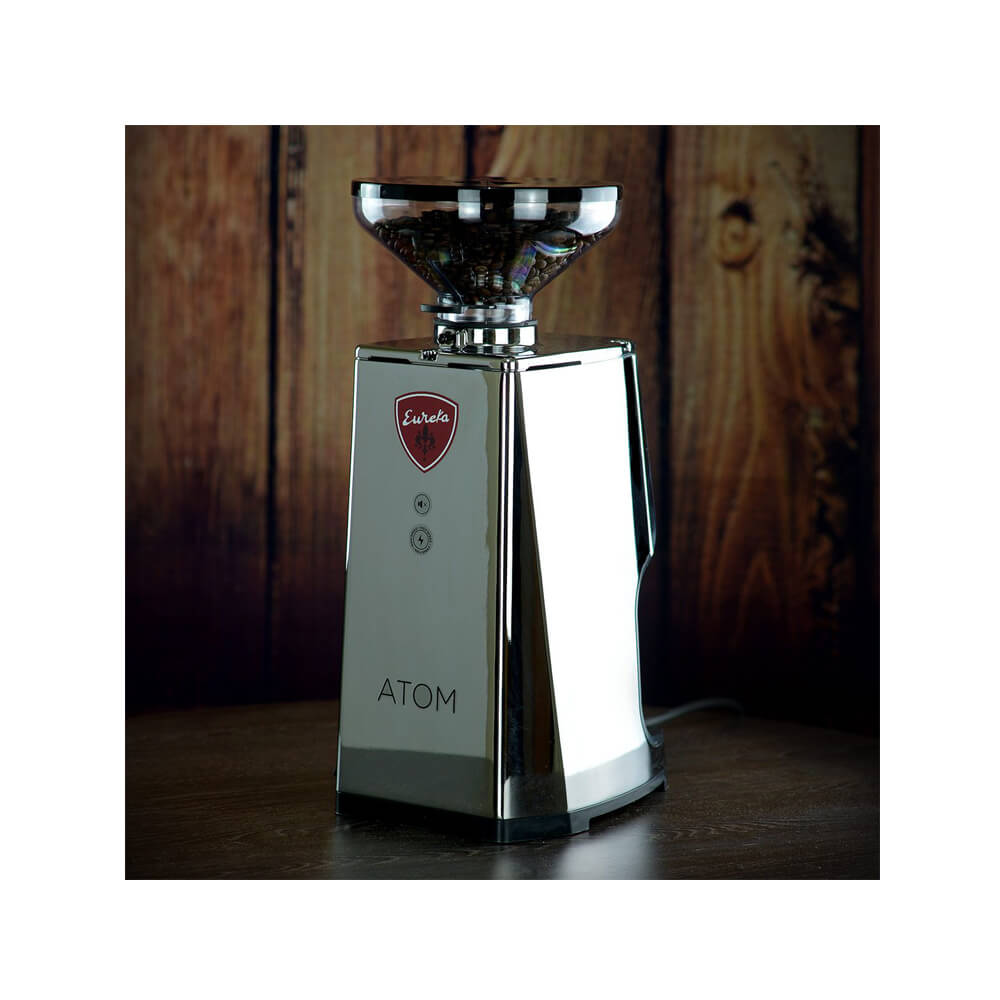 Eureka ATOM Digital 75 Espressomühle Schwarz 0,3 KG Bohnebehälter (Standard)
