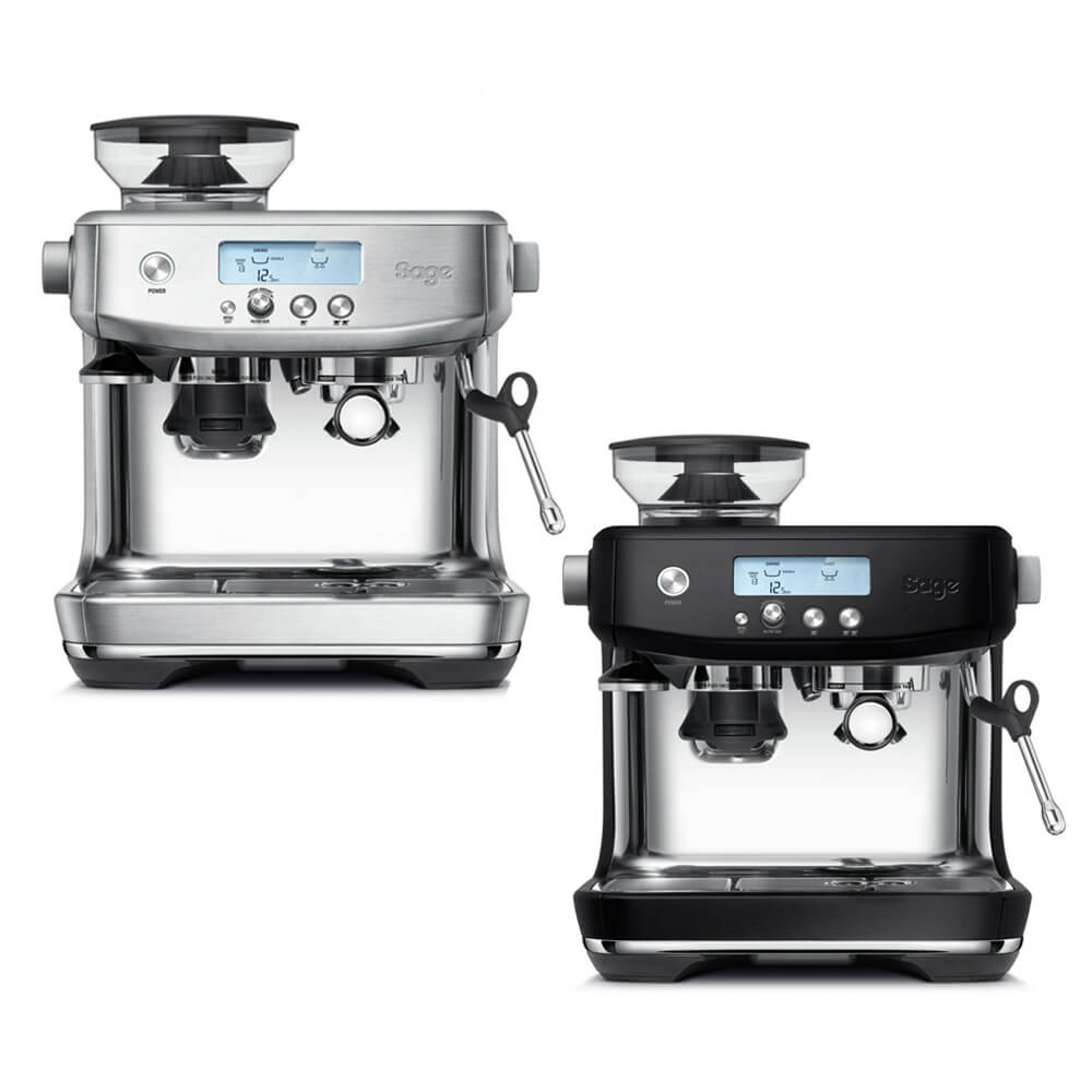 Sage the Barista Pro Espressomaschine Edelstahlgrau gebürstet